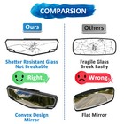 Utv Convex Center Rear View Mirror For Can Am Defender Hd5 7 8 9 10 Max 2016-up