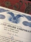 1930 Cumberland Share Corporation 50 Shares Stock Certificate