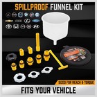 Spill Proof Radiator Coolant Filling Funnel Kit 15-pcs Cooling System Fill Kit