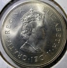 1959 Bermuda 1 Crown Silver Coin