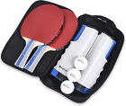Ping Pongly Table Tennis Retractable Net Paddles Balls Ping Pong Portable