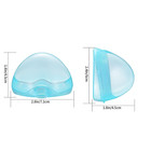 Pacifier Case Set  6 Holder Containers For Baby Pacifiers And Accessories