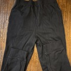 Z Brand Youth Black Fleece Jogger Pants Size L Drawstring Elastic Waist Tapered