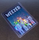 Weezer Custom Refractor Holographic Trading Card