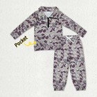 Sibling Baby Boys Spring fall Jogger Set Hunting Season With Camo Half Pullover