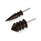 2pcs Leather Burnisher Bits For Rotary Tools  2 Styles Leather Burnishing Tips 