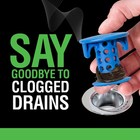 Sinkshroom   Blue The Hair Catcher That Prevents Clogged Sink Drains By Tubshroom