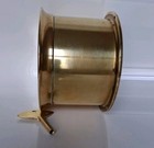 Chelsea Brass 1960 Maritime Ship s Clock With Winding Key Exelent State  Working