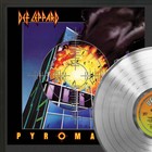 Def Leppard Framed Black Wood Legends Of Music Platinum Lp Record Display 2