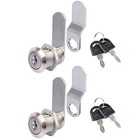 2 Set 5 8  Tool Box Locks Craftsman File Storage Cylinder Cabinet Locks With Key