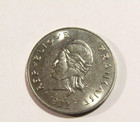 New Hebrides  vanuatu  1972 50 Francs Unc Coin