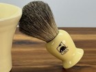 Gbs Ivory Handle Badger Hair Shaving Brush