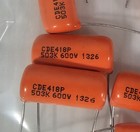 10 Pieces  Orange Drops  Cde418p 600v Capacitors New Nos