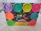 New Play-doh 8-pack Bright Neon Color Non-toxic Modeling Compound Preschool Toy