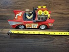 rare  Toy Battery Bump   Go  57 Chevy Hot Rod Hong Kong 1987  works  See Video 