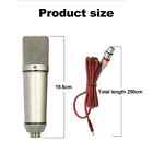 Professional Condenser Microphone Cardioid Studio Mic For Computer Gaming   