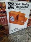 Vintage Eva Electric Meat Sourdough Bread Slicer Adjustable Working European 