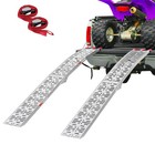 7 5  Set Of 2 Truck Atv Folding Aluminum Loading Ramps  1500 Lbs Capacity