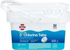 Hth Pool Care 3  Trichloro Swimming Pool Chlorine Tabs Advanced - Choose Size
