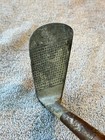George Nicoll 6 Spade Mashie 37 5  Rh Hickory Shaft Scotland Antique Golf Club