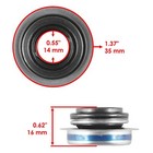 Caltric Mechanical Water Pump   Oil Seals For Kawasaki 49063-1055 92049-0783 Atv