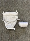 Ergobaby Easy Snug Infant Insert  Grey  Premium Cotton Newborn From 7-12 Lbs