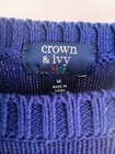 Kids Crown And  Ivy  Sz Med Golden Retriever Santa Hat Sweater