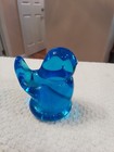 Houdini Bluebird Of Happiness Rare  Uranium Effect Glows Green On Table Or Glass