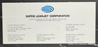 Original 1973 The Gates Learjet 24d 25b 25c Business Jet Aircraft Airliner