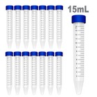 15ml Conical Centrifuge Tubes Sterilized falcon Tubes test Tube Sample Container