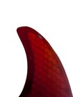 Fcs Am-2 Tri-fin Surfboard Fins - Used  Minor Scratchs Extra Center Fin Surfing