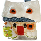 Christmas Tree Ceramic Mold House Village Light Up Holiday 6   