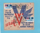 Charles W  Linberg 1st Iwo Jima Flad Raiser Signed Unique Ww2 Orginal Stationary