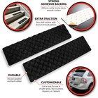 Adhesive Rubber Step Mats 2 Pack Non-skid Traction For Trailer Truck Boat 4x15 5