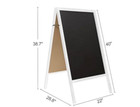 Extra Large Wooden 40  X 22  Chalkboard  A Frame Chalkboard Sign Double-sided Si