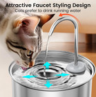 3 2l Pet Water Fountain Automatic Water Dispenser For Cat Dog Drinking Bowl