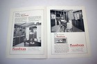 1960s Nashua Mobile Homes Color Ad Brochure Mid-century Modern  18
