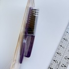 Vtg Vidal Sassoon Classic Nylon Bristle Plastic Brush Comb Purple 2002 Vs1010 Vs