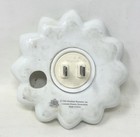 Rare Vintage 90   s Enesco Precious Moments Ceramic Flower Nursery Night Light 