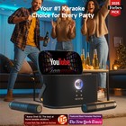 Ikarao Shell S2 Karaoke Machine  140w Speaker  With Lyrics Display Screen   Hdmi