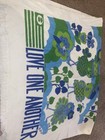 Vintage 70s B d Groovy Hippie Beach Towel Wall Hanging  love On Another    Pride