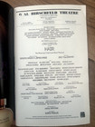 Hair Broadway Revival Playbill Obc- Signed By Cast  gavin Creel  Will Swenson 