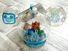 Nwt Walt Disney World 4 Park Icons Glass Ornament Castle Epcot Hollywood