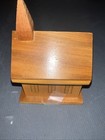Bellcraft Novelties Vintage Church Coin Bank - 1950 s Americana Wood Art Crafts
