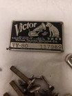 Victor Victrola Phonograph Vv-ix Id Tag Plus Misc Parts And Screws 