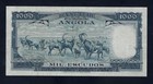 Portugal Portuguese Angola 1000 Escudos 1970 P-98 Vf  