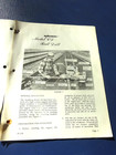1962 Nordberg Model Cd Rail Drill Illustrated Instructions