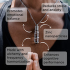    ormus-zinc Atlante Pendant   biomagnetic Device Composed Of Zinc Nanoparticles    