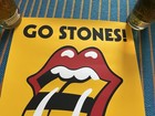 Rolling Stones Ga Tech Atlanta Zip Code 2015 Tour Lithograph Poster Georgia Acc