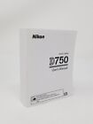 Nikon D750 Instruction Owners Manual D750 Book New